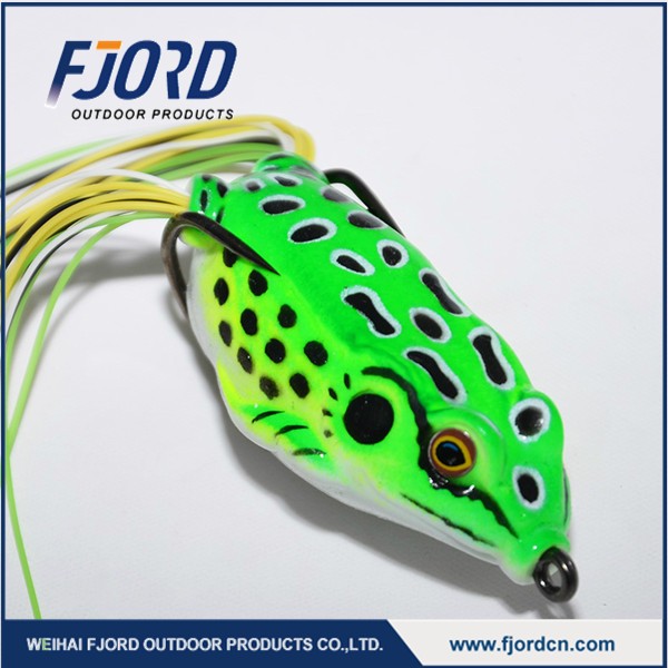 FJORD 55mm 66MM Soft Plastic Fishing Lures Japan Soft Toad Frogs Fishing Lures detail 6