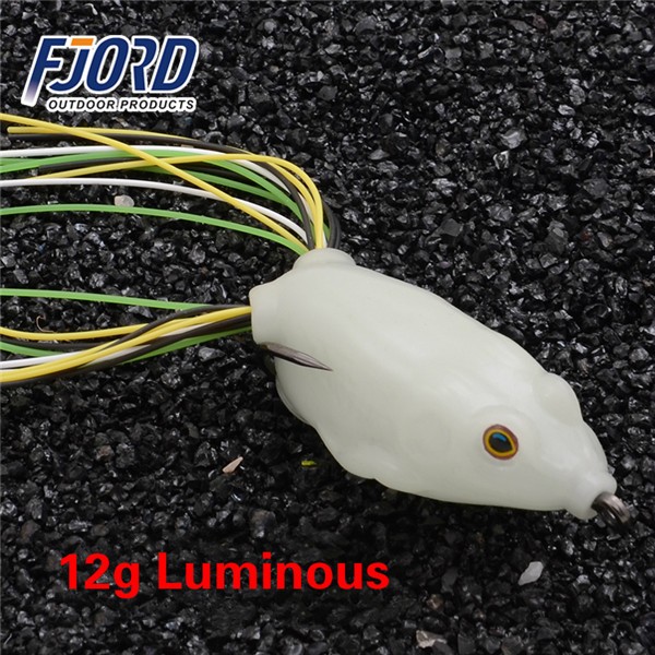 FJORD 55mm 66MM Soft Plastic Fishing Lures Japan Soft Toad Frogs Fishing Lures detail 8