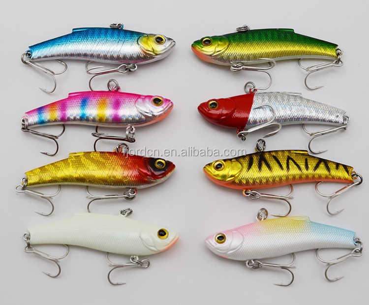 FJORD OEM China Lure Factory 70mm 16.5g Making Vib Hard Plastic Fishing Lure detail 3