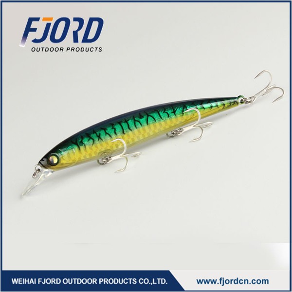 FJORD Customized 115mm 18g Top Water Fishing Minnow Lure detail 3