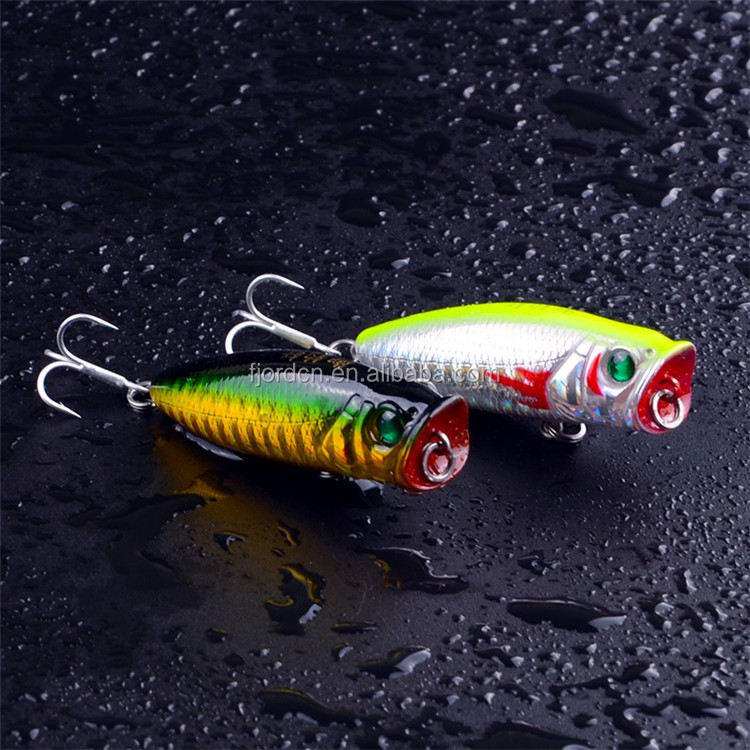 FJORD 60mm 7g Sinking Hard Fishing Lure Big Mouth Popper Lure detail 2