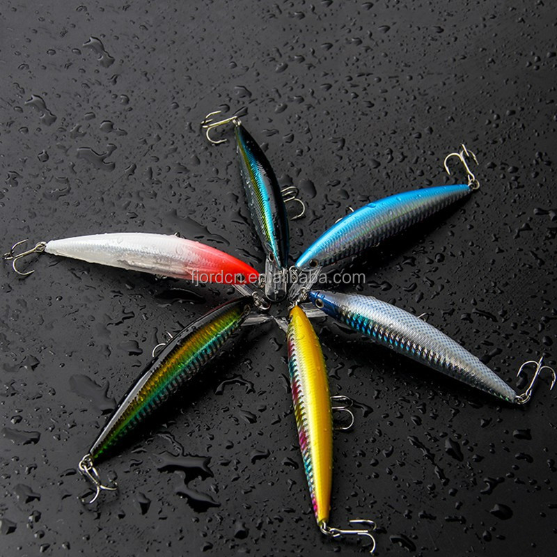 FJORD Wholesale 40g Hard Plastic/Synthetic Swimbait Fishing Lure High Quality Sinking Minnow for River Lake Stream Fishing detail 1