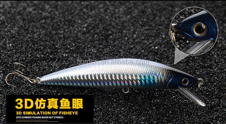 FJORD Wholesale 40g Hard Plastic/Synthetic Swimbait Fishing Lure High Quality Sinking Minnow for River Lake Stream Fishing detail 4