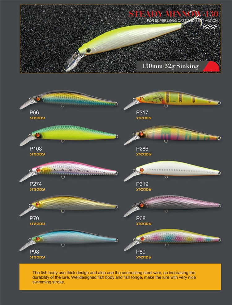 FJORD Customized 52g Sinking 3D Fishing Lure Eye Hard Minnow Lure Fishing Japan Jerkbait Perch detail 3