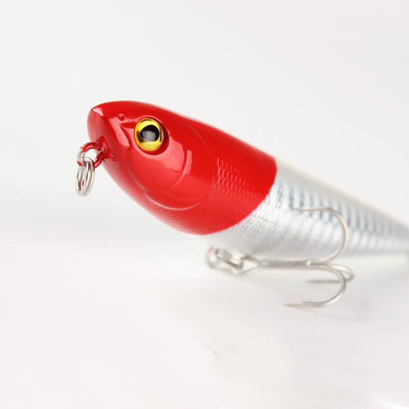 FJORD Customized Wholesale in Stock10g 86mm 3D Eyes Plastic Artificial Hard Bait Floating Pencil Lures detail 1