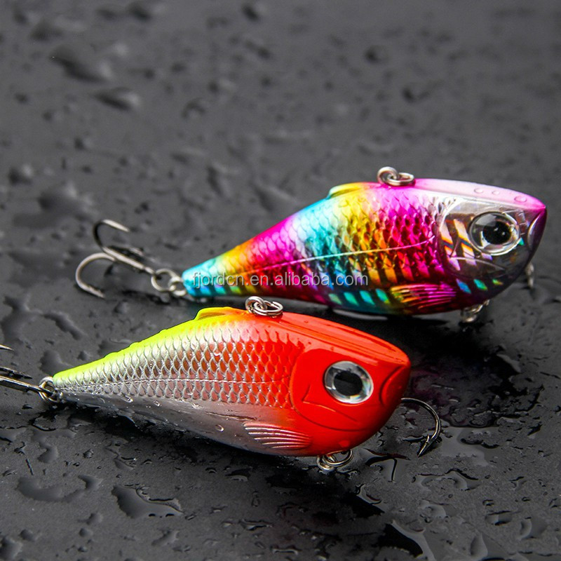25.4g Floating Hard VIB Fishing Lure Plastic Insect Bait Strong Treble Hooks River Lake Stream Casting Jigging detail 1