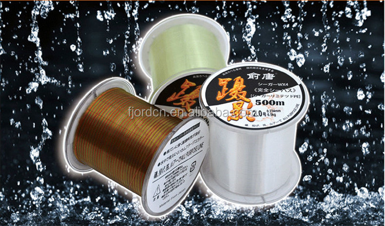 FJORD 500m Japan Nylon Monofilament Climax Fishing Line High Quality for River Lake and Stream Fishing detail 4