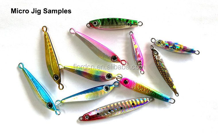 FJORD Mini Baby Fish 2g 3g Metal Fishing Lure Speed Fall Lead Ice Micro Jig From Custom Jigging Manufacturer detail 2