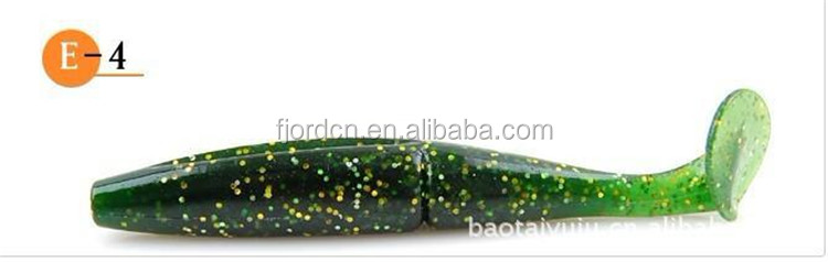 FJORD 11.5cm 13.5g High Popularity Artificial Bait Two Sections Soft Silicone Plastic Fishing Worm Bait Fishing Fake Lures detail 1