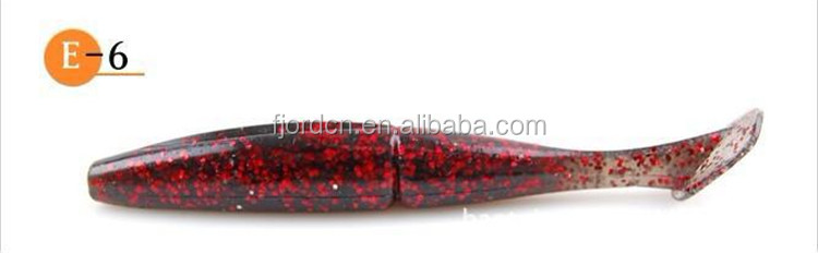 FJORD 11.5cm 13.5g High Popularity Artificial Bait Two Sections Soft Silicone Plastic Fishing Worm Bait Fishing Fake Lures detail 2