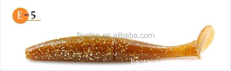 FJORD 11.5cm 13.5g High Popularity Artificial Bait Two Sections Soft Silicone Plastic Fishing Worm Bait Fishing Fake Lures detail 4