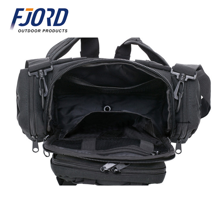 FJORD Custom Portable Fishing Tackle Bag Waterproof Waist Shoulder Bag for Rod Reel and Outdoor Gear