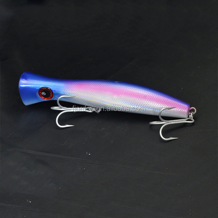 FJORD 118g 20cm Great Quality Handmade Deep Sea Saltfishing Plastic Popper Fishing Game Lure detail 5