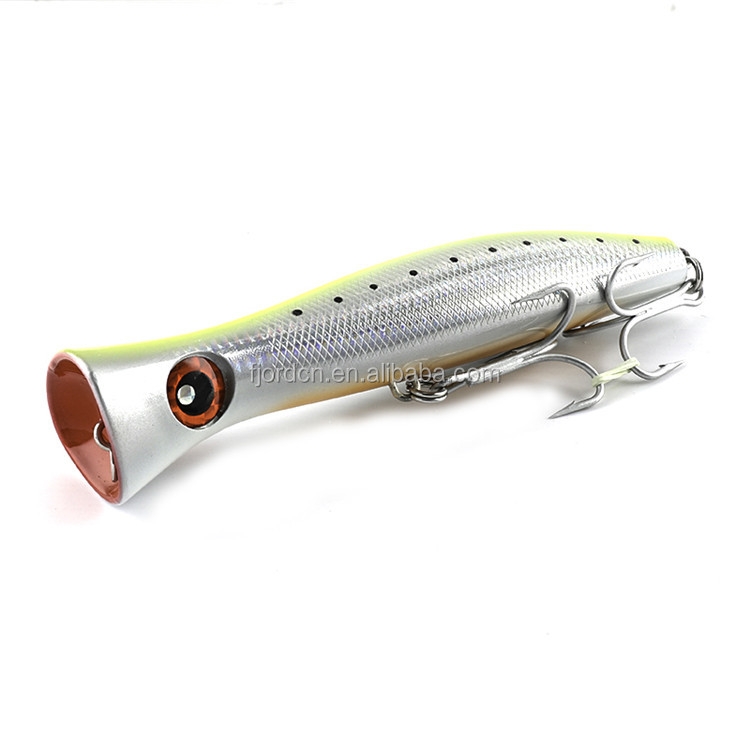 FJORD 200mm 118g Surface Big Poppers Hard Plastic Popper Lure for Sea Fishing detail 3