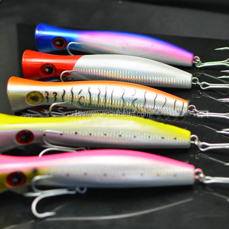 FJORD 200mm 118g Surface Big Poppers Hard Plastic Popper Lure for Sea Fishing detail 5