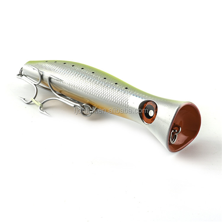 FJORD 200mm 118g Surface Big Poppers Hard Plastic Popper Lure for Sea Fishing detail 7