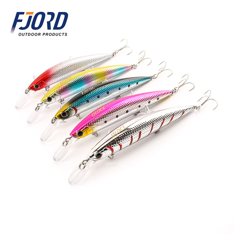 FJORD 37g Making Plastic Sinking Hard Minnow Fishing Lures