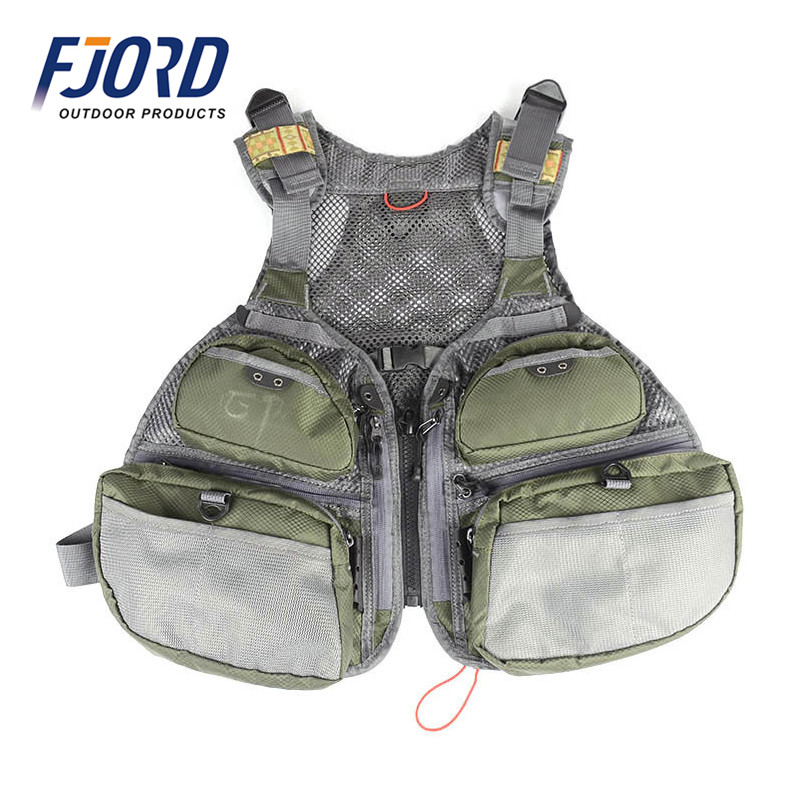 FJORD Large Capacity Vest Handles Carp Fishing Utility Bags Fishing Tackle Shoulder Bags