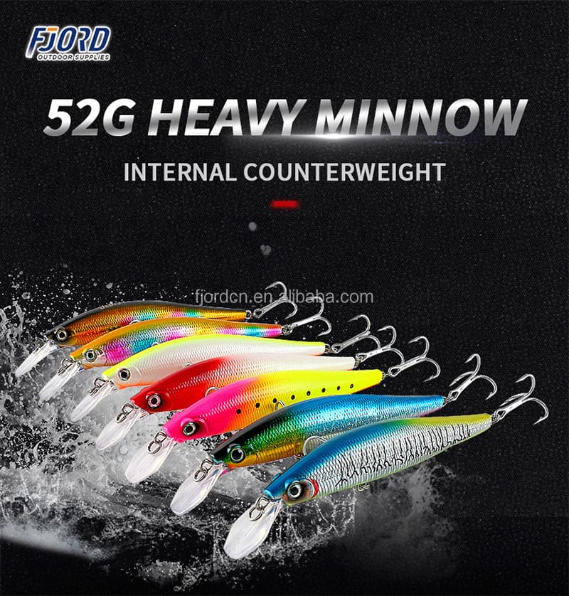 FJORD 130mm 52g The Producers Sea Bass Fishing Lure detail 2