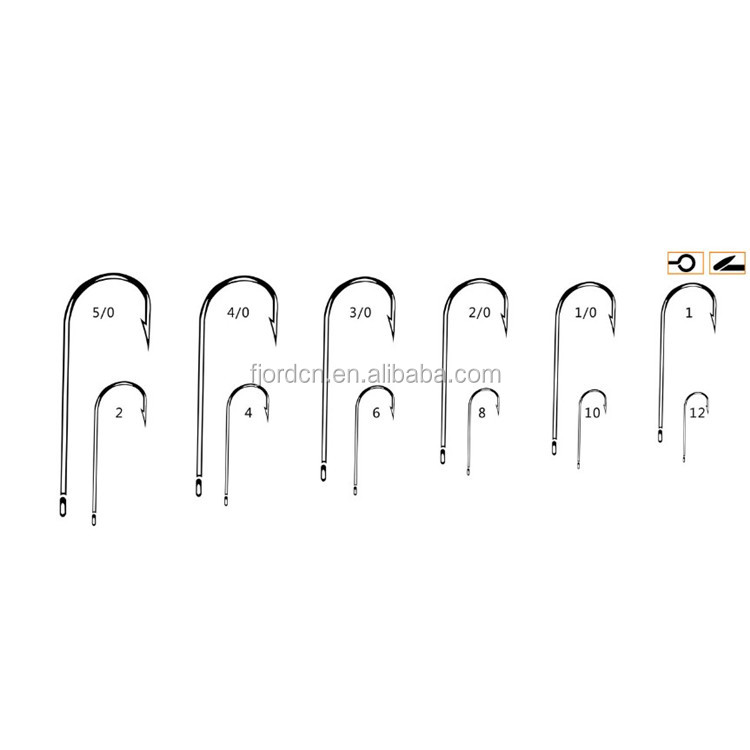 FJORD Top Selling High Quality ABERDEEN Carp Jig Fishing Fish Hooks