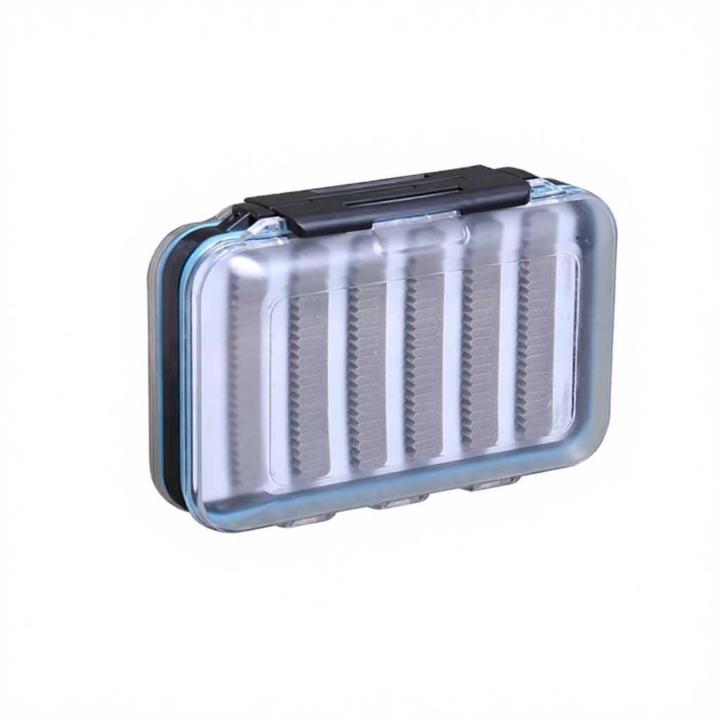 FJORD Double-Sided Waterproof Fly Fishing Boxes PP Plastic Utility Tool Storage With Foam for Stream Position