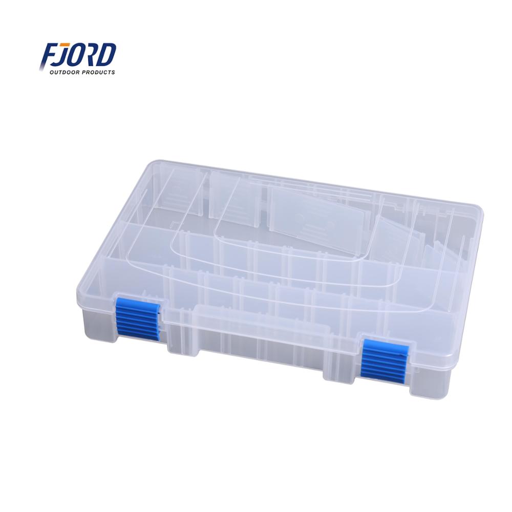FJORD Multifunctional Outdoor Utility Fishing Box Waterproof Plastic PVC Lure Storage for Lake and River Use