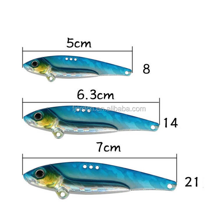 FJORD Low Price and in Stock 8/14/20g Metal VIB Vibration Bait Fishing Lure detail 7