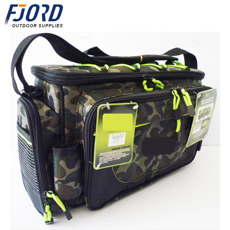 FJORD Waterproof Bag Single Shoulder Tackle Backpack Wholesale Good Price Outdoor Plastic Bag 45*15*25cm Customized Two-layer