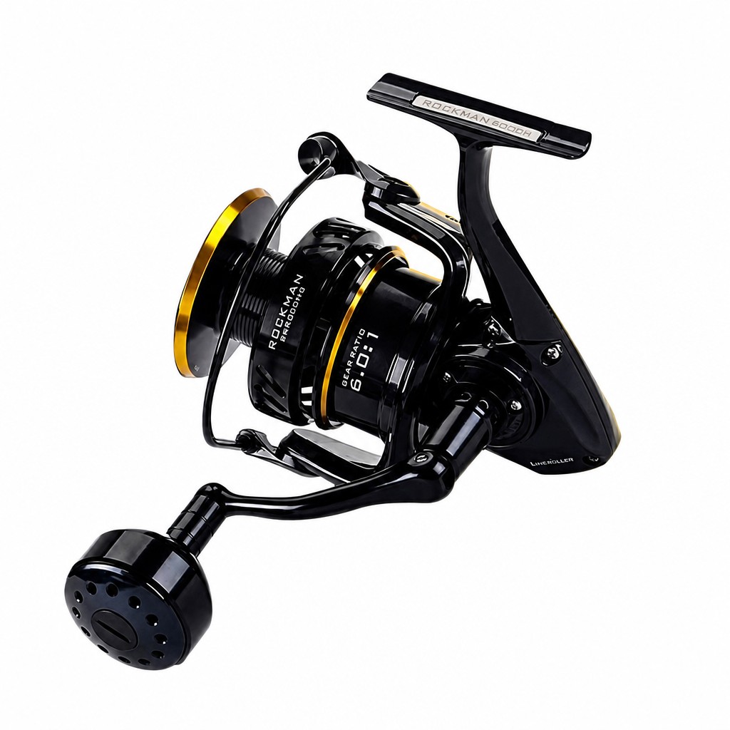 FJORD Full Metal Aluminum Alloy 9+1BB Boat Sea Fishing Reel Spinning Fishing Reel