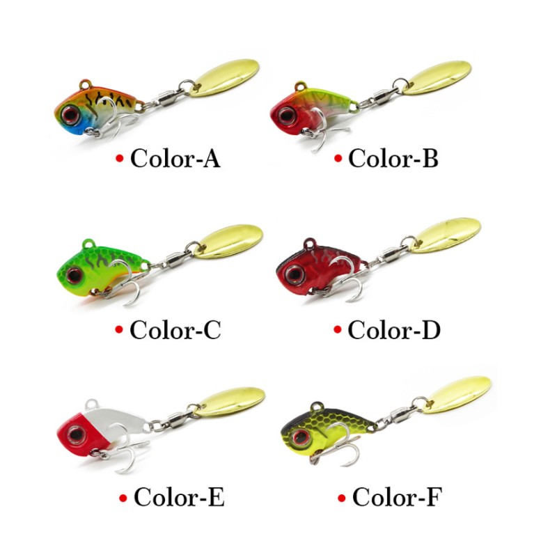 FJORD 8g Sinking Bait Metal Mini VIB Spinner Fishing Bait Ice Fishing Lures detail 3