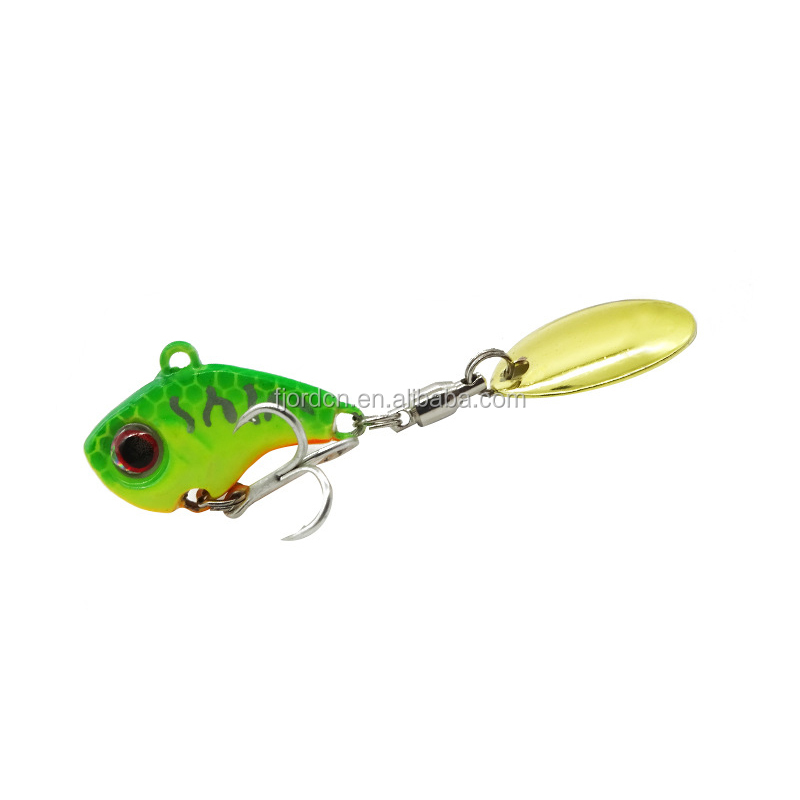 FJORD 8g Sinking Bait Metal Mini VIB Spinner Fishing Bait Ice Fishing Lures detail 5