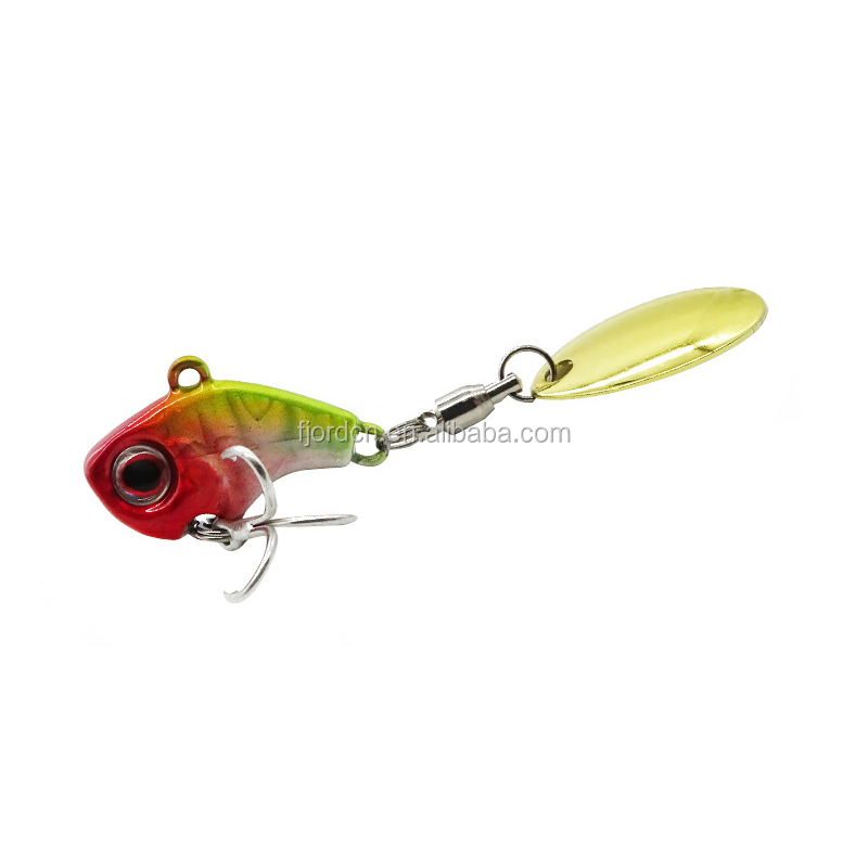 FJORD 8g Sinking Bait Metal Mini VIB Spinner Fishing Bait Ice Fishing Lures detail 6