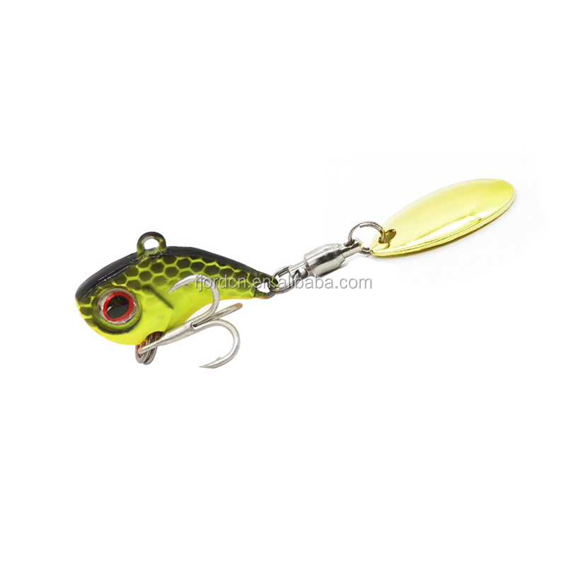 FJORD 8g Sinking Bait Metal Mini VIB Spinner Fishing Bait Ice Fishing Lures detail 9