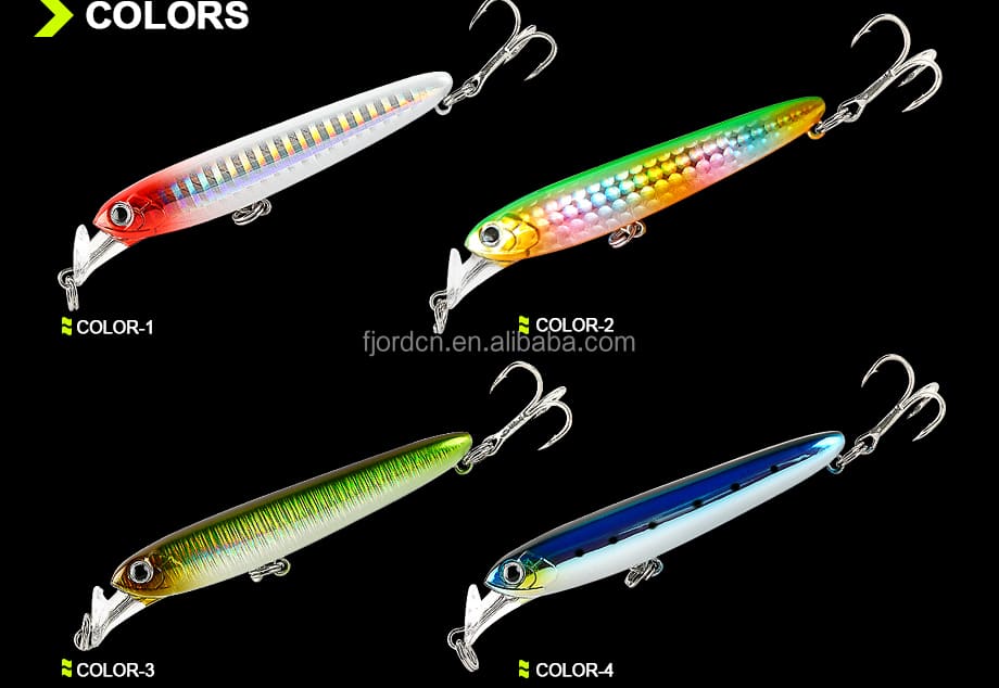 FJORD13g Hard Fishing Lures Pencil Custom Fishing Sinking Pencil Lure  Hard Pencil Proberos Fishing Lures detail 2