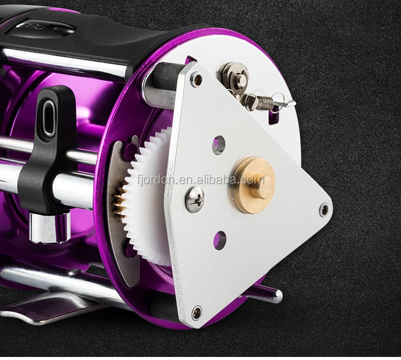 FJORD Lightweight EBG50 5+1BB Metal Drum Sinking Bottom Trolling Fishing Wheel Big Game Boat Fishing Reel detail 7