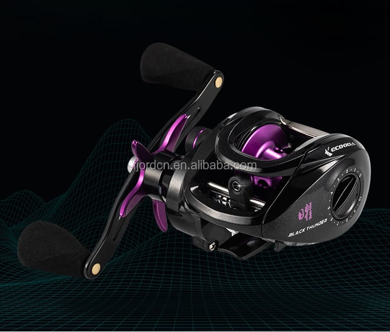 FJORD New EBS 7+1BB Saltwater Big Game Fishing Reel Baitcasting Reels detail 4