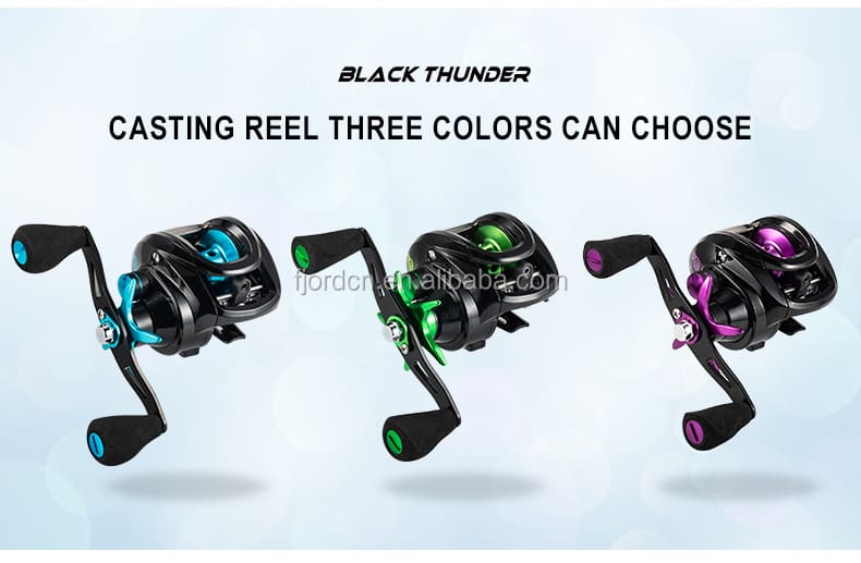 FJORD New EBS 7+1BB Saltwater Big Game Fishing Reel Baitcasting Reels detail 6