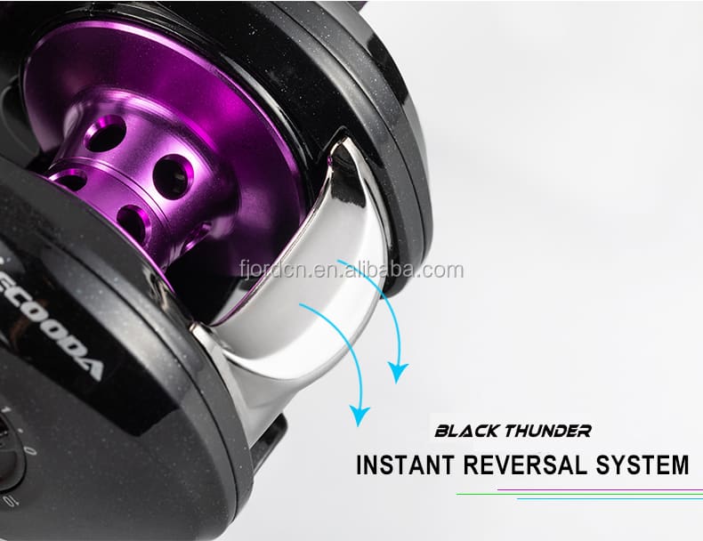 FJORD New EBS 7+1BB Saltwater Big Game Fishing Reel Baitcasting Reels detail 7