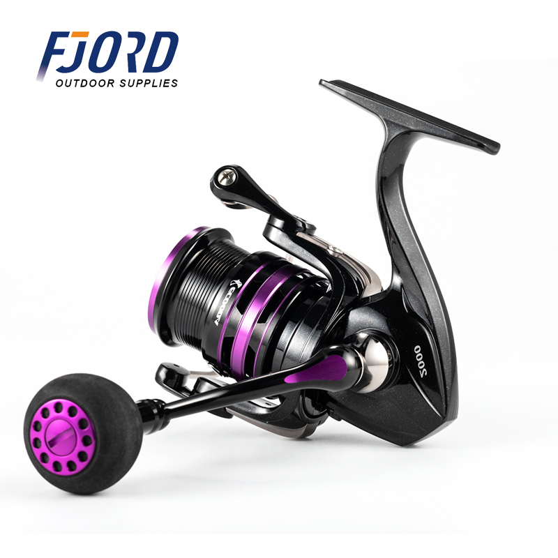 FJORD Metal Fishing Reel Stainless Steel Sea Rod Wheel Spinning Fishing Reel